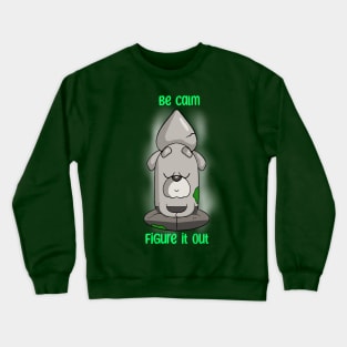 Meditation Gnome Crewneck Sweatshirt